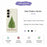 For Samsung Galaxy S25 Case Christmas Tree Pattern Printing Straight Edge TPU Phone Back Cover - Beige - 2