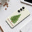 For Samsung Galaxy S25 Case Christmas Tree Pattern Printing Straight Edge TPU Phone Back Cover - Beige - 7