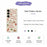 For Samsung Galaxy S25 Case Merry Christmas Pattern Printing Straight Edge TPU Phone Back Cover - Beige - 2