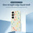 For Samsung Galaxy S25 Case Colorful Trees Pattern Printing Straight Edge TPU Phone Back Cover - Beige - 3