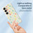 For Samsung Galaxy S25 Case Colorful Trees Pattern Printing Straight Edge TPU Phone Back Cover - Beige - 4
