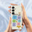 For Samsung Galaxy S25 Case Colored Sticky Notes Pattern Printing Straight Edge TPU Phone Back Cover - Beige - 5