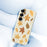 For Samsung Galaxy S25 Case Maple Leaves Pattern Printing Straight Edge TPU Phone Back Cover - Beige - 5