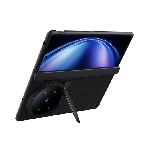 NILLKIN Super Frosted Shield Prop For vivo X Fold5 5G Magnetic Case Clear Lens Lid Kickstand PC Phone Cover - 2