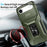 For iPhone Air Case Camshield Kickstand TPU + PC Anti-Slip Phone Cover - Green - 5