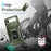 For iPhone Air Case Camshield Kickstand TPU + PC Anti-Slip Phone Cover - Green - 6