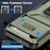 For iPhone Air Case Camshield Kickstand TPU + PC Anti-Slip Phone Cover - Green - 7