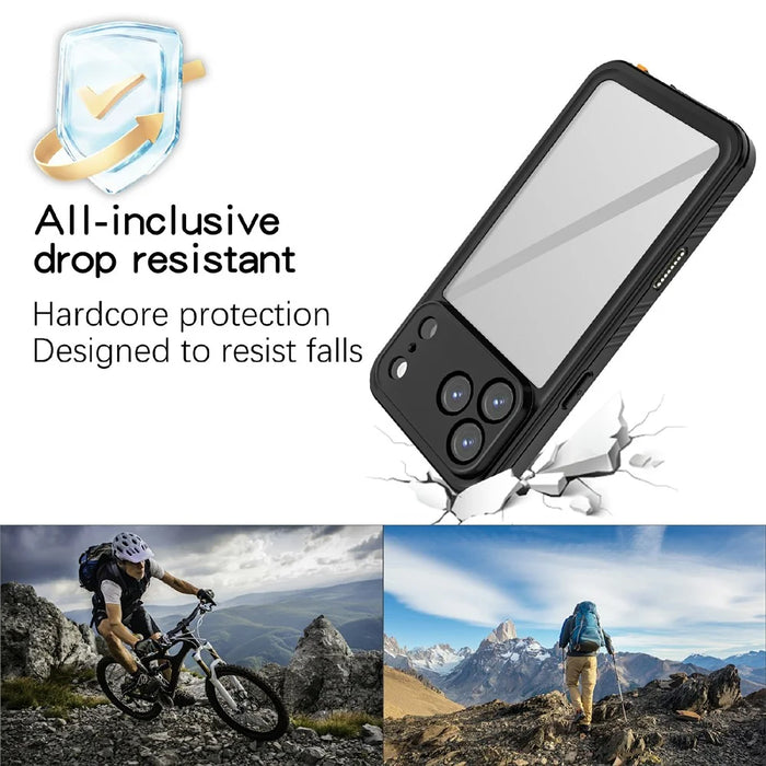 REDPEPPER FS  /  FM Series For iPhone 17 Pro Waterproof Case IP68 Shockproof Phone Cover - 7