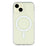 For iPhone 13 mini Magnetic Case 1.5mm Thickness TPU + PC Clear Phone Back Cover - 3