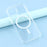 For iPhone 13 mini Magnetic Case 1.5mm Thickness TPU + PC Clear Phone Back Cover - 6