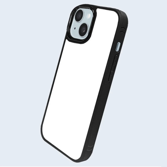 10Pcs For iPhone 15 Plus Case DIY Blank Heat Transfer TPU + PC Phone Back Cover with Magnetic Ring - 5