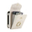 For Samsung Galaxy Z Flip7 5G Case Litchi Texture PU Leather + TPU Phone Cover with Shoulder Strap - White - 2