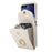 For Samsung Galaxy Z Flip7 5G Case Litchi Texture PU Leather + TPU Phone Cover with Shoulder Strap - White - 3