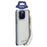 For iPhone 16 Pro Max Case Skin-Touch TPU + PC Clear Phone Back Cover with Wrist Strap - Antique White - 2