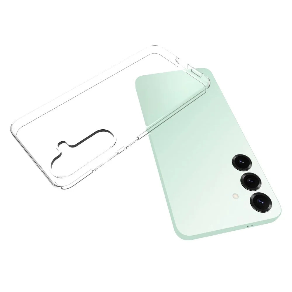 10Pcs  /  Pack For Samsung Galaxy S25 FE Case Watermark Free TPU Protective Clear Phone Cover - 5
