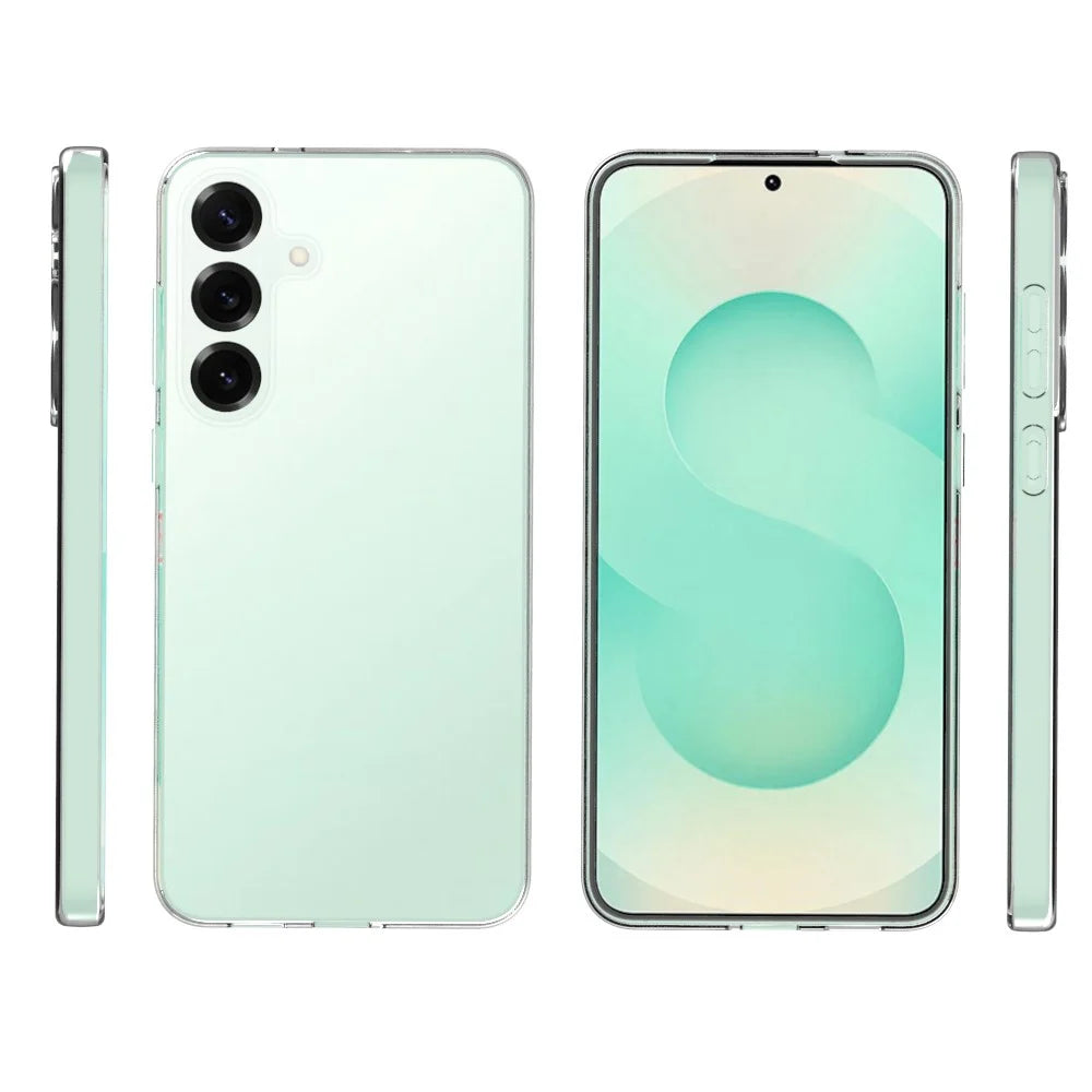 10Pcs  /  Pack For Samsung Galaxy S25 FE Case Watermark Free TPU Protective Clear Phone Cover - 6