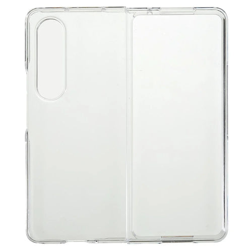 For Samsung Galaxy Z Fold4 5G Ultra Thin Anti-scratch Folding Phone Case Transparent Hard PC Protective Cover - 1