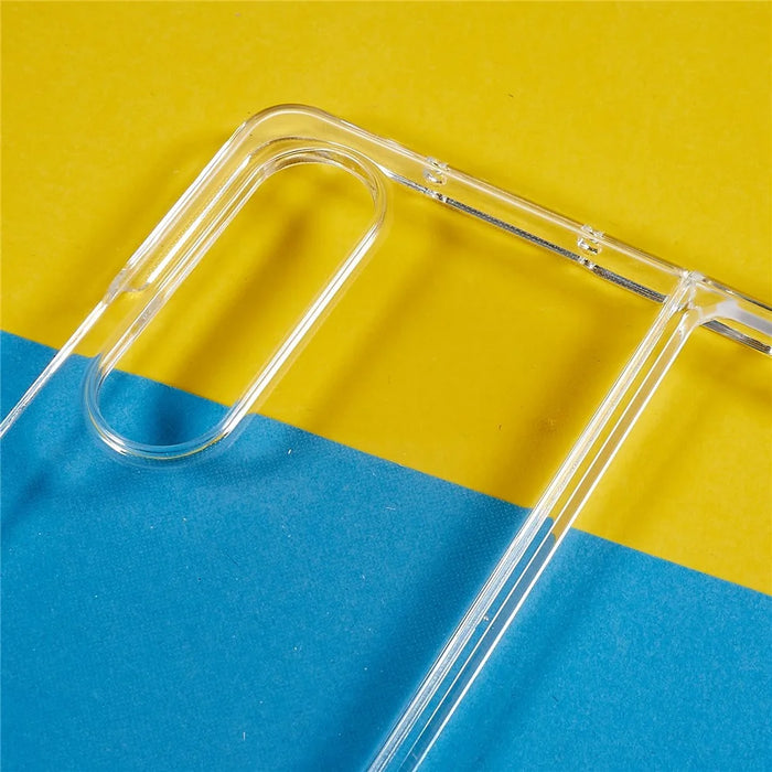 For Samsung Galaxy Z Fold4 5G Ultra Thin Anti-scratch Folding Phone Case Transparent Hard PC Protective Cover - 5