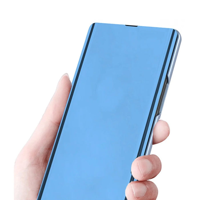 For iPhone 17 Flip Leather Cover with Stand Full Body Protective Phone Case - Sky Blue - 5