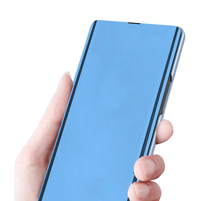 For iPhone 17 Pro Max Flip Leather Cover with Stand Full Body Protective Phone Case - Sky Blue - 5