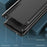 For iPhone 17 Pro Max Phone Case Folio Flip PU Leather Stand Cover - Black - 6