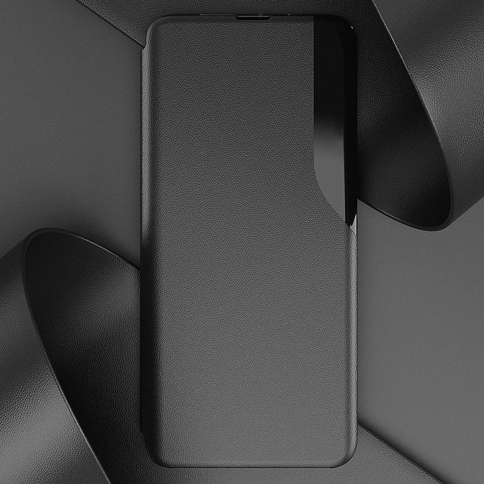 For iPhone 17 Pro Phone Case Folio Flip PU Leather Stand Cover - Black - 3