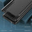 For iPhone 17 Pro Max Phone Case Folio Flip PU Leather Stand Cover - Black - 6
