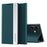 For iPhone 17 Case Anti-Drop Leather Phone Cover with Stand - Green - 1