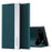 For iPhone Air Case Anti-Drop Leather Phone Cover with Stand - Green - 1