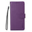 ENKAY HAT PRINCE For iPhone 16 Pro Wallet Case with Strap RFID Blocking Leather Stand Phone Cover - Purple - 6
