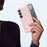 SULADA For Samsung Galaxy Z Fold7 5G Case Leather Back Cover Magnetic Case Hinge Protection - Pink - 5