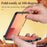 SULADA For Samsung Galaxy Z Flip7 5G Case Rhombus Leather+PC Phone Cover with Shoulder Strap - Red - 6