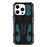 For iPhone 16 Pro Case with Kickstand Belt Clip Design TPU + PC Phone Back Cover - Green - 3