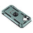 For iPhone 17 Case with Wrist Strap Kickstand PC + TPU Phone Cover - Blackish Green - 6