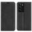 For Realme C71 4G Case Skin Touch Leather Wallet Phone Cover -  Black - 4