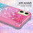 For Samsung Galaxy A08 5G / A08 4G / A07 4G TPU Case Gradient Quicksand Phone Back Cover - Pink+Sky Blue - 4