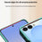 For Samsung Galaxy Z Flip7 5G Case Hinge Design Electroplating PC Clear Phone Cover - Green - 7