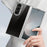 For Samsung Galaxy Z Fold7 5G Case Hinge Design Electroplating PC Clear Phone Cover - Green - 7