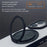 For iPhone 16 Magnetic Case Acrylic TPU Phone Back Cover with Kickstand - Black - 5