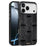 ABEEL For iPhone 18 Pro Max / 17 Pro Max Case Compatible with MagSafe Beast Texture Micro-Embossing Back Cover - Black - 1