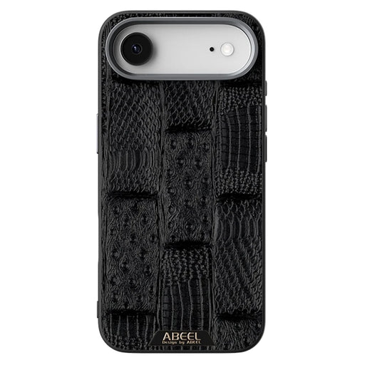 ABEEL For iPhone Air Case Compatible with MagSafe Beast Texture Micro-Embossing Back Cover - Black - 2