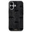 ABEEL For iPhone 17 Case Compatible with MagSafe Beast Texture Micro-Embossing Back Cover - Black - 2