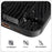 ABEEL For iPhone 16 Case Compatible with MagSafe Beast Texture Micro-Embossing Back Cover - Black - 3