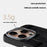 ABEEL For iPhone 16 Pro Max Case Compatible with MagSafe Beast Texture Micro-Embossing Back Cover - Black - 7