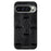 ABEEL For Google Pixel 9 Pro  /  Pixel 9 Magnetic Case Beast Texture Micro-Embossing Back Cover - Black - 2