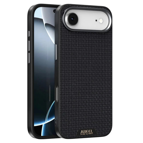 ABEEL For iPhone Air Case Compatible with MagSafe Textured Micro-Embossing Back Cover - Black - 1