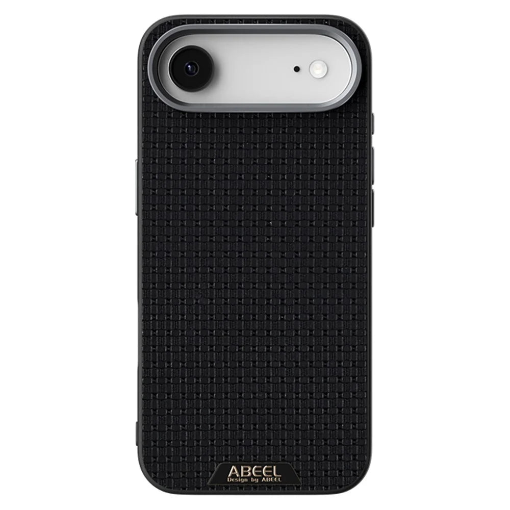 ABEEL For iPhone Air Case Compatible with MagSafe Textured Micro-Embossing Back Cover - Black - 2
