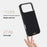 ABEEL For iPhone 18 Pro Max / 17 Pro Max Case Compatible with MagSafe Textured Micro-Embossing Back Cover - Black - 4