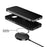 ABEEL For iPhone 17e / 16e Case Compatible with MagSafe Textured Micro-Embossing Back Cover - Black - 3