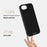 ABEEL For iPhone 17e / 16e Case Compatible with MagSafe Textured Micro-Embossing Back Cover - Black - 4